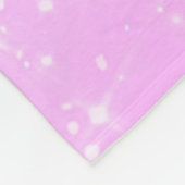 Niedliches Girly Magical Unicorn, das zu einer gro Fleecedecke (Ecke)