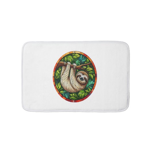 Niedliches, glänzendes Glas Badematte (Vorderseite)