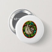 Niedliches, glänzendes Glas Button (Vorne & Hinten)