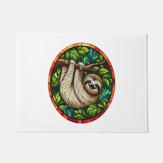 Niedliches, glänzendes Glas Fußmatte (Vorderseite)