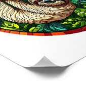 Niedliches, glänzendes Glas Poster (Ecke)