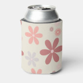 niedliches Glitzer-Mädchen in Rosa Dosenkühler (Kanne Rückseite)