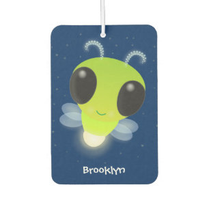 Niedliches Glow Bug Firefrefly Cartoon Illustratio Autolufterfrischer
