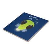 Niedliches Glow Bug Firefrefly Cartoon Illustratio Fliese (Seite)