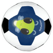 Niedliches Glow Bug Firefrefly Cartoon Illustratio Fußball (Gedreht)