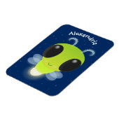 Niedliches Glow Bug Firefrefly Cartoon Illustratio Magnet (Linke Seite)