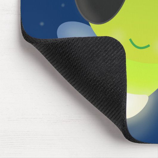 Niedliches Glow Bug Firefrefly Cartoon Illustratio Mousepad (Ecke)