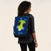 Niedliches Glow Bug Firefrefly Cartoon Illustratio Rucksack (Ausgewaschen)