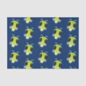 Niedliches Glow Bug Firefrefly Cartoon Illustratio Seidenpapier (Vorderseite)