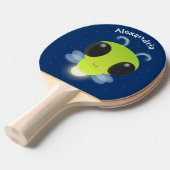 Niedliches Glow Bug Firefrefly Cartoon Illustratio Tischtennis Schläger (Vorderseite)