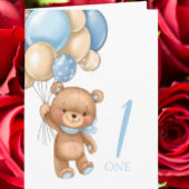 Niedliches Glück 1. Geburtstag Karte