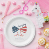 Niedliches Glück am 4. Juli Pappteller (Party)