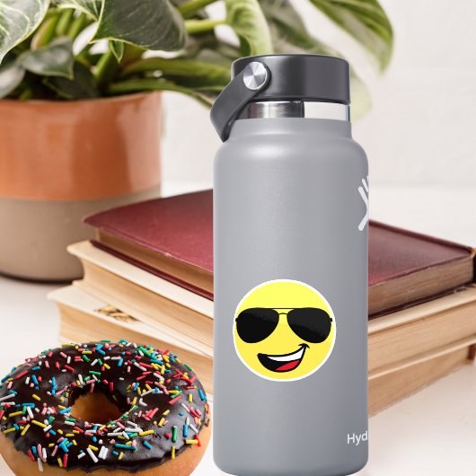 Niedliches Glück, Brille & Aviator, Spaß Aufkleber