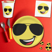 Niedliches Glück, Brille & Aviator, Spaß Serviette