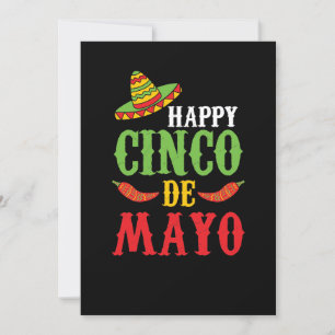 Niedliches Glück Cinco De Mayo Einladung