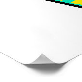 Niedliches Glück Dienstag Woche Grußwort Poster (Ecke)