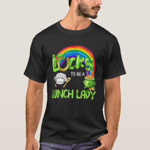 Niedliches Glück, ein Mittagessen Lady Rainbow Hap T-Shirt