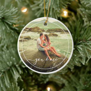 Niedliches Glück für Sie und mich in der Liebe kla Keramik Ornament