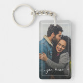 Niedliches Glück für Sie und mich in der Liebe kla Schlüsselanhänger (Vorderseite)