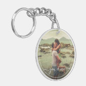 Niedliches Glück für Sie und mich in der Liebe kla Schlüsselanhänger (Vorderseite links)