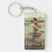 Niedliches Glück für Sie und mich in der Liebe kla Schlüsselanhänger (Vorderseite)