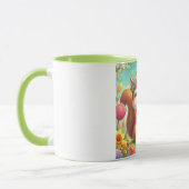 Niedliches, glückliches Eichhörnchen Tasse (Links)