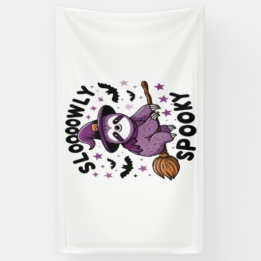 Niedliches glückliches Halloween (2) Banner (Vertikal)