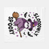 Niedliches glückliches Halloween (2) Fleecedecke (Vorderseite (Horizontal))