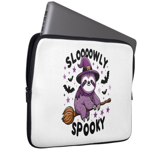 Niedliches glückliches Halloween (2) Laptopschutzhülle (Vorne Rechts)