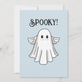 Niedliches glückliches Halloween Einladung