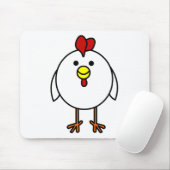 Niedliches glückliches Huhn Mousepad (Mit Mouse)