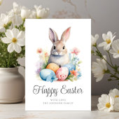 Niedliches glückliches Ostern Feiertagskarte