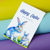 Niedliches glückliches Ostern Feiertagskarte