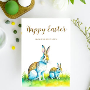 Niedliches glückliches Ostern Feiertagskarte