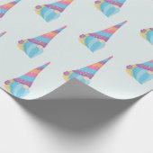 Niedliches Gnome Einhorn Magische Farbe Geschenkpapier (Ecke)