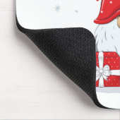 Niedliches Gnome Frohe Weihnachten. Mousepad (Ecke)