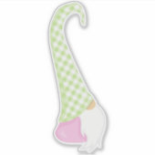 Niedliches Gnome, Garden Gnome, Little Gnome, Hut, Aufkleber (Vorderseite)