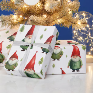 Niedliches Gnome Geschenkpapier