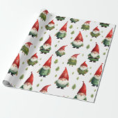 Niedliches Gnome Geschenkpapier (Ungerollt)