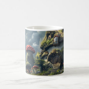 Niedliches Gnome, Pilzhaus Kaffeetasse