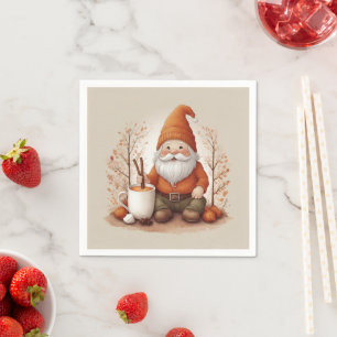 Niedliches Gnome Serviette