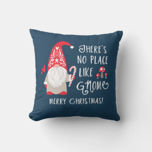 Niedliches Gnome Weihnachtsbaum Kissen