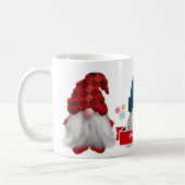 Niedliches Gnome Weihnachtsgeschenk Kaffee Tasse (Links)