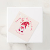 Niedliches Gnome zum Valentinstag des Herzens Geschenkanhänger (Beispiel)