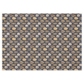 Niedliches Gold/Blauer Herbstleaf Tischdecke (Vorderseite (Horizontal))