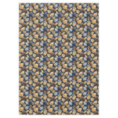 Niedliches Gold/Blauer Herbstleaf Tischdecke (Vorderseite)