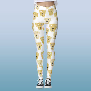 Niedliches Golden Labrador Retriever Dog Muster Leggings