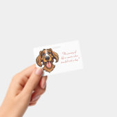 Niedliches Golden Retriever Clipart | Ausweis (Handheld)