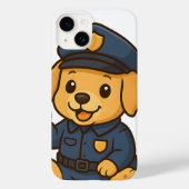 Niedliches Golden Retriever Polizeitelefon Alle Ge Case-Mate iPhone Hülle (Rückseite)