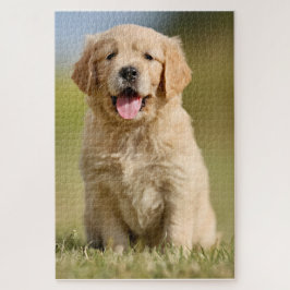 Niedliches Golden Retriever Puzzle